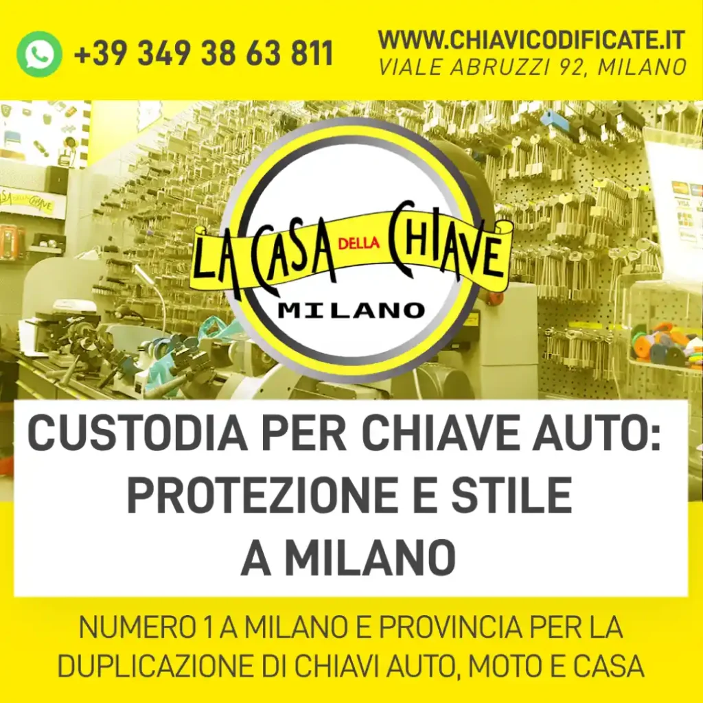Custodia per chiave auto: protezione e stile a Milano