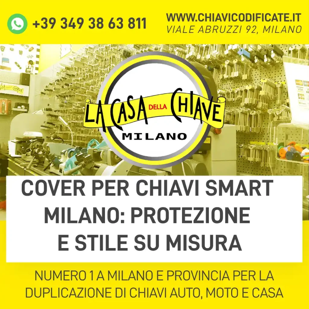 Cover per chiavi Smart Milano: protezione e stile su misura