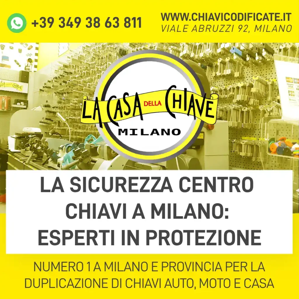 La Sicurezza Centro Chiavi a Milano: Esperti in Protezione