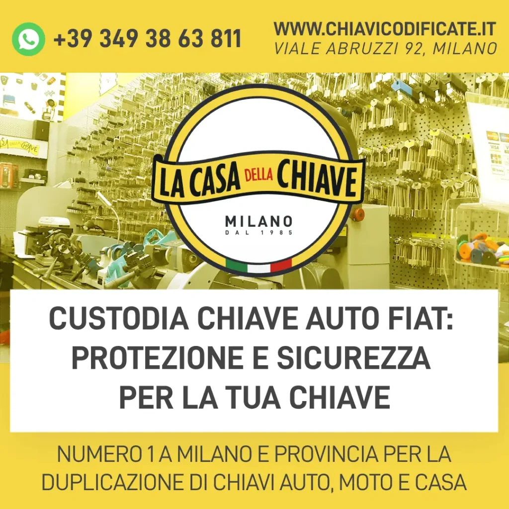 Custodia chiave auto Fiat: protezione e sicurezza per la tua chiave