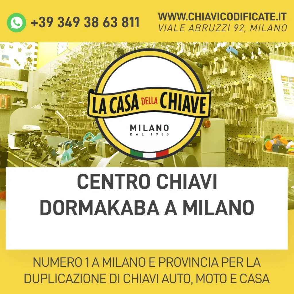 Centro chiavi dormakaba a Milano