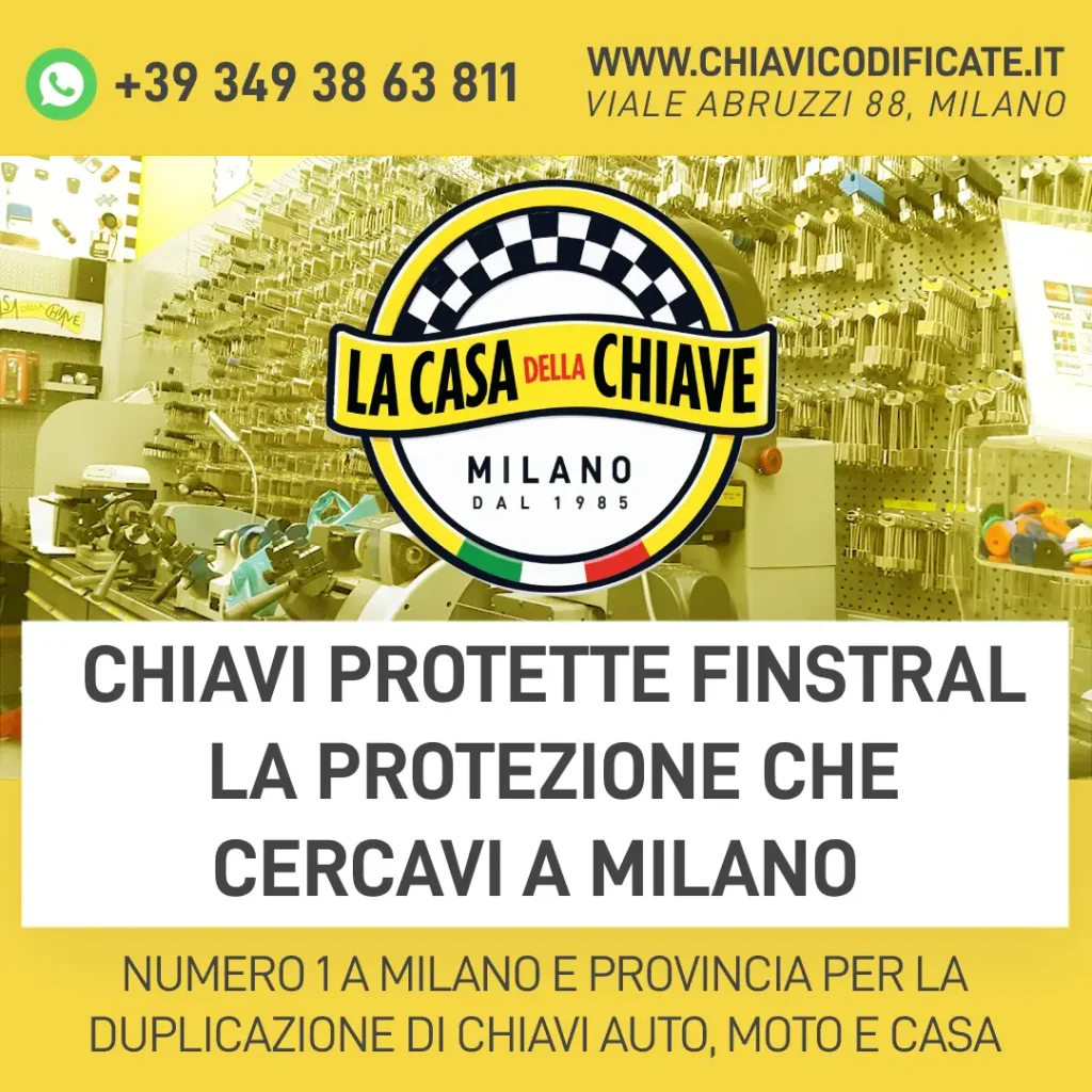 Chiavi Protette Finstral La Protezione Che Cercavi a Milano