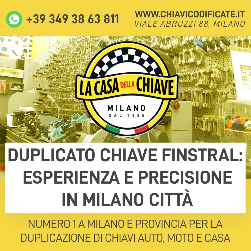 Duplicato Chiave Finstral: Esperienza e Precisione in Milano Città